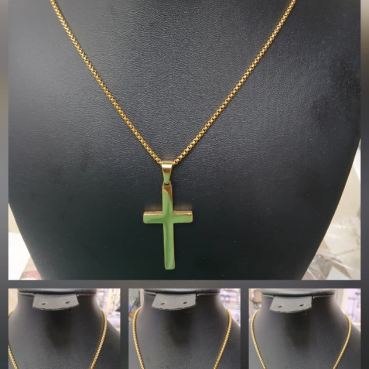 Gold men’s necklaces