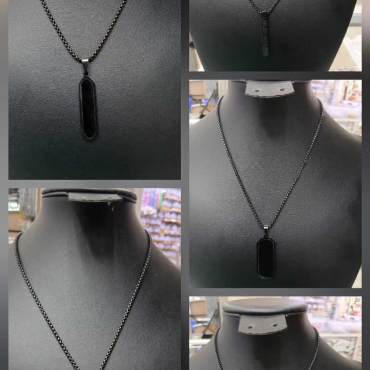 Black men’s necklaces