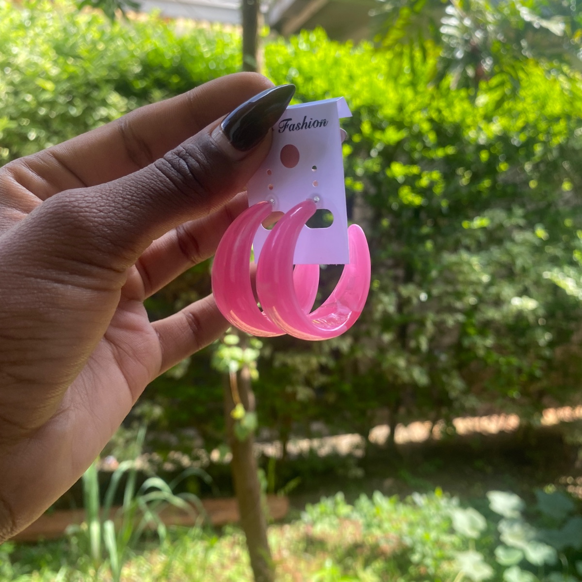 Pink hoops