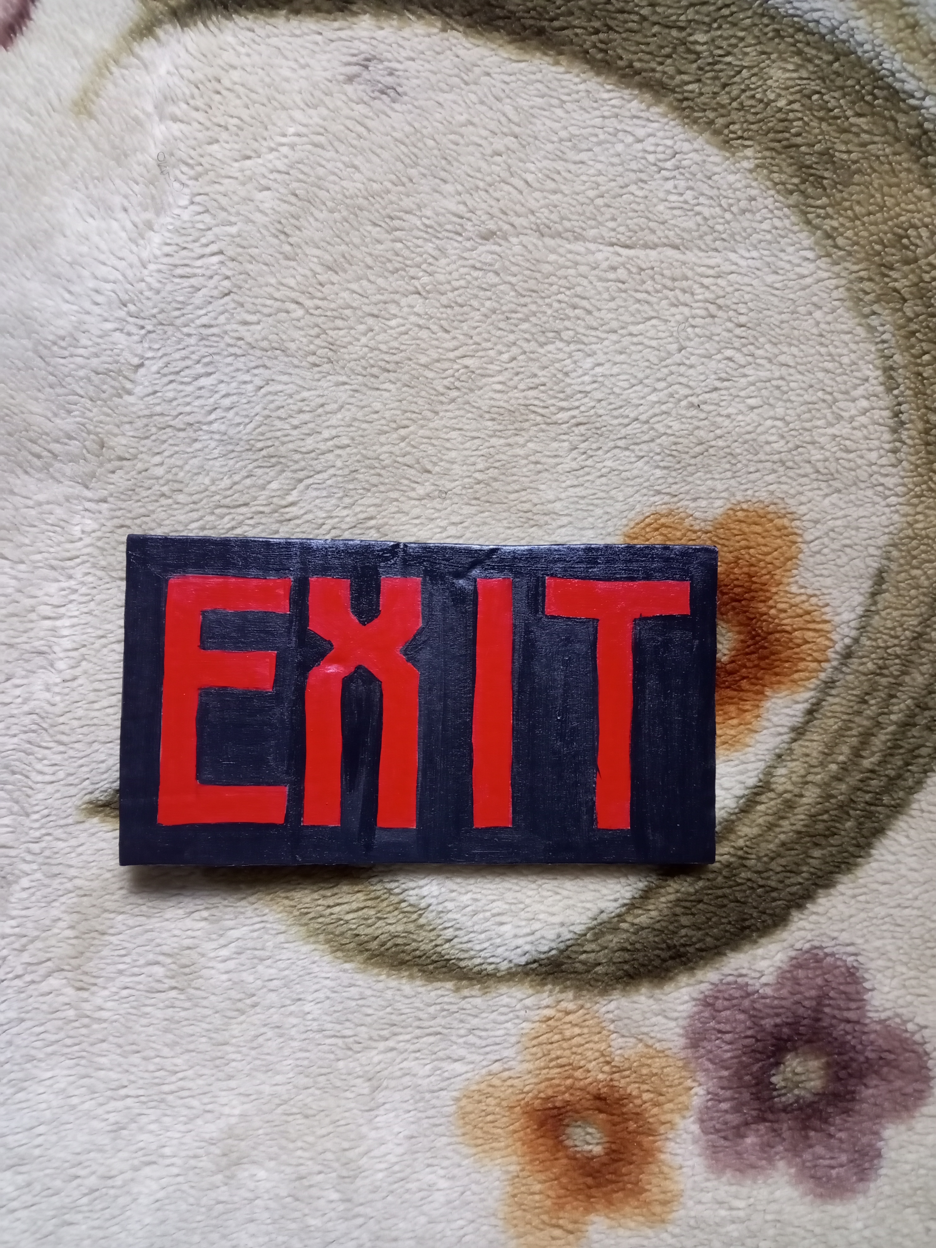 Exit sign