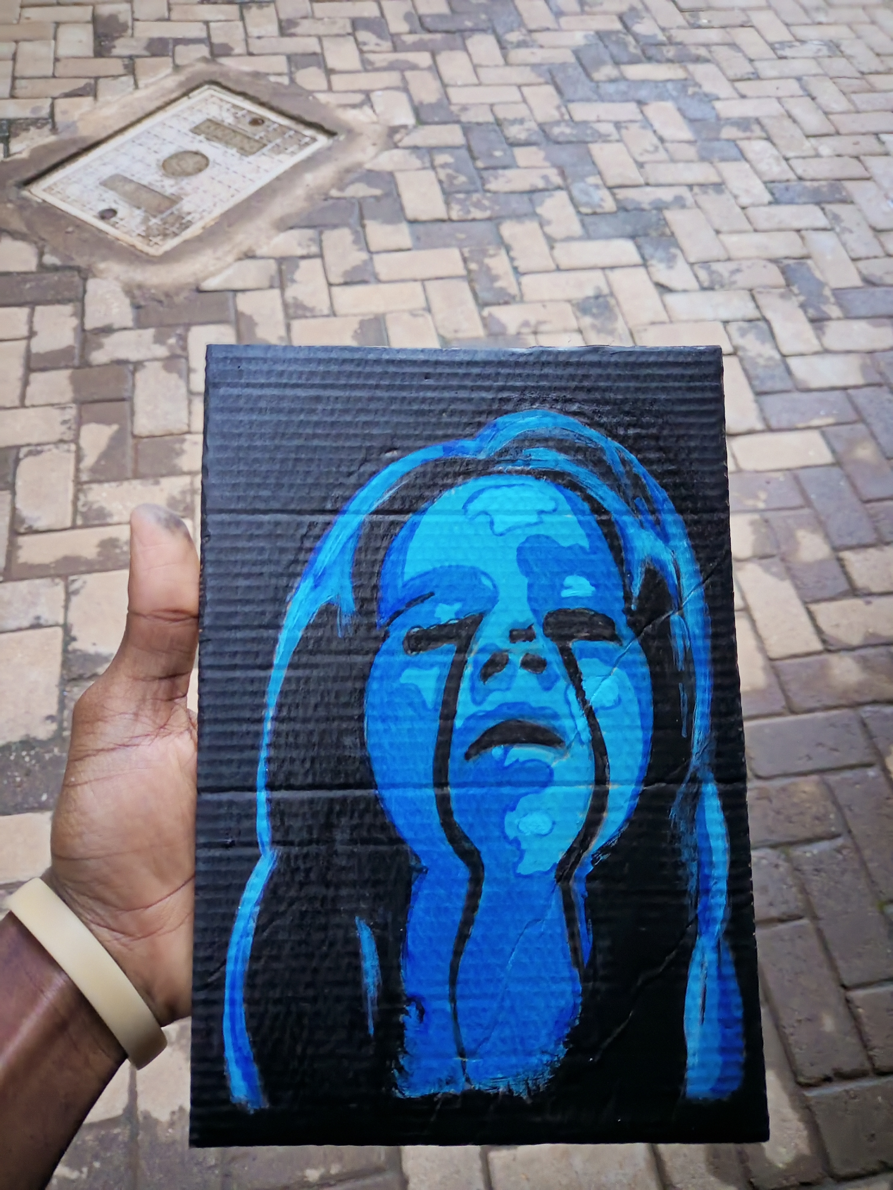 Billie Eilish custom piece